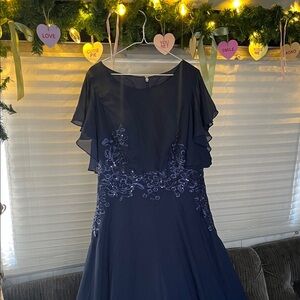 Absolutely Stunning Navy Blue Women's Dress